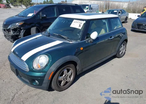 2010 Mini Cooper from USA, damaged, VIN WMWMF3C52ATZ66193